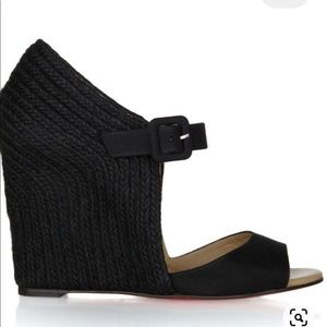 Christian Louboutin Rope Painer 120mm wedges